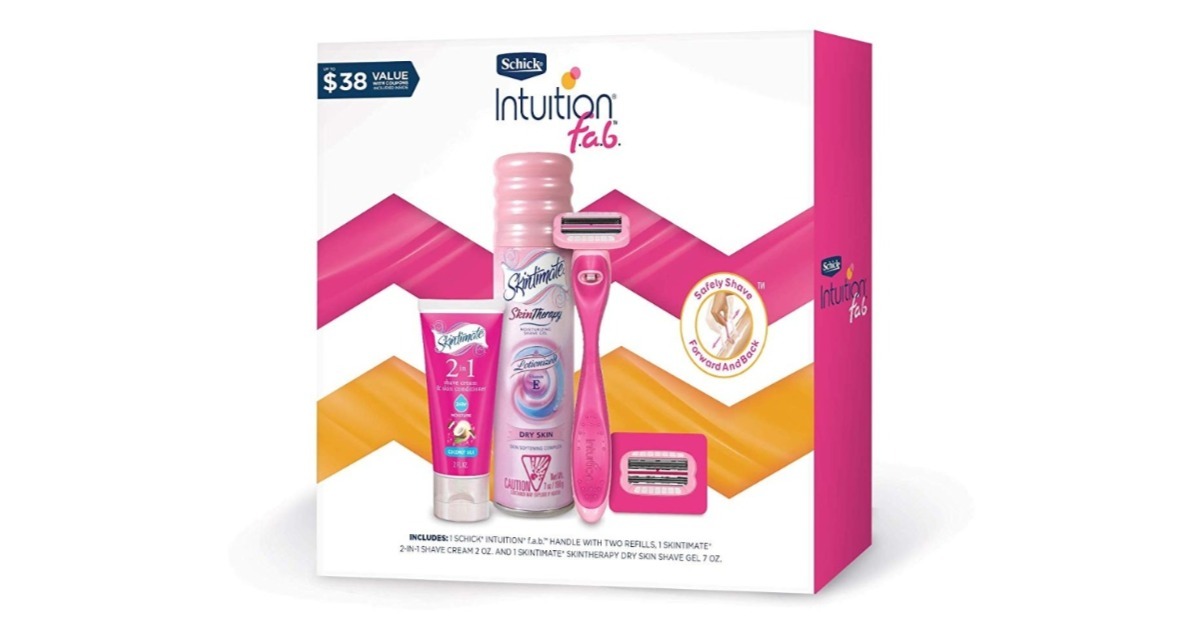Schick Intuition Gift Set ONLY $6.97 on Amazon 