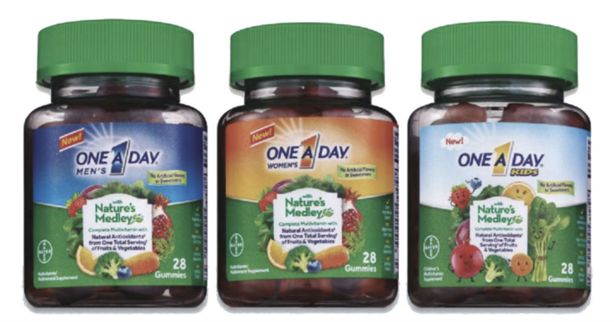One a Day Nature’s Medley Multivitamins ONLY $0.64 (Reg $6)