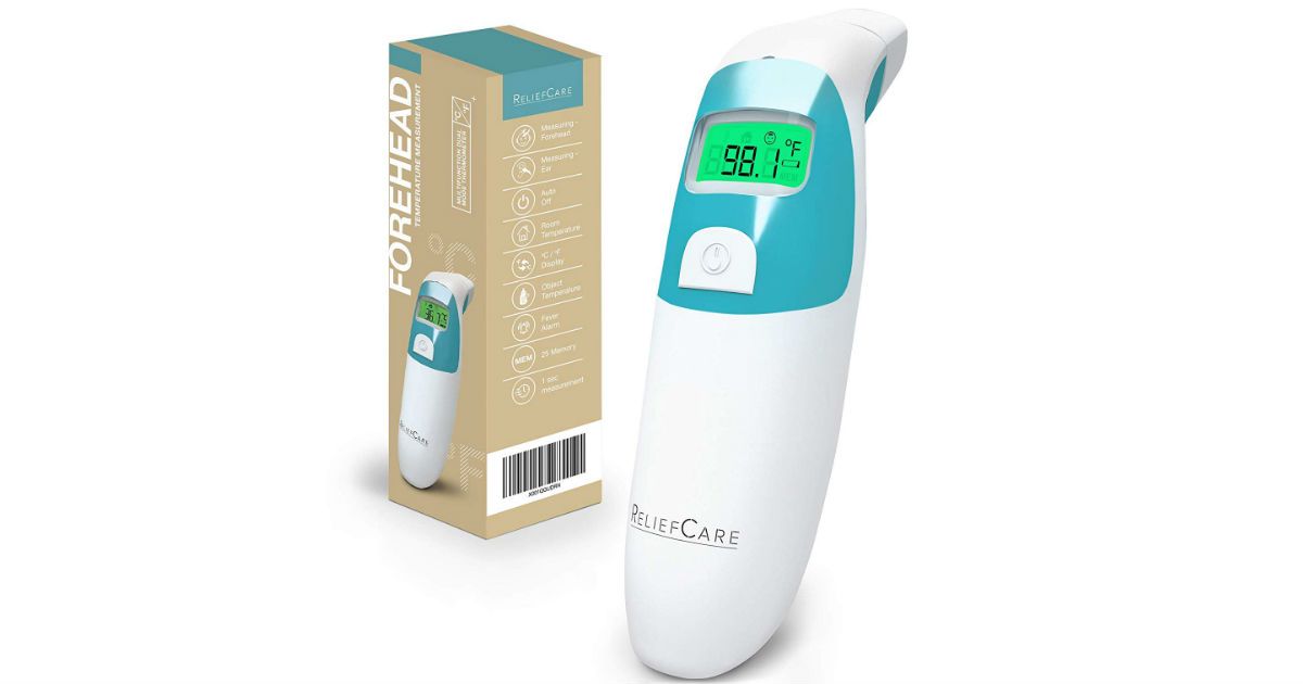 Forehead & Ear Digital Baby Thermometer ONLY $28 (Reg $90)