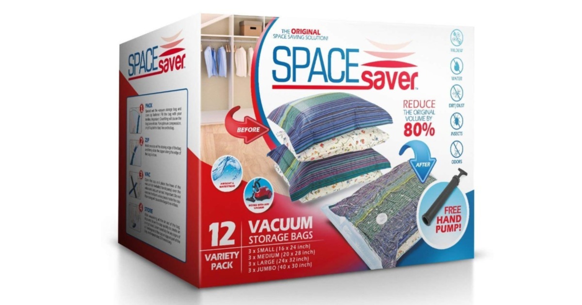 Lightning Deal: Space Saver Bags ONLY $24.81 (Reg. $40) - Daily Deals &  Coupons
