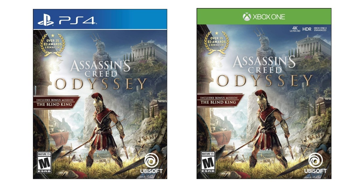 Assassin's Creed Odyssey ONLY $24.99 on Amazon (Reg. $60)