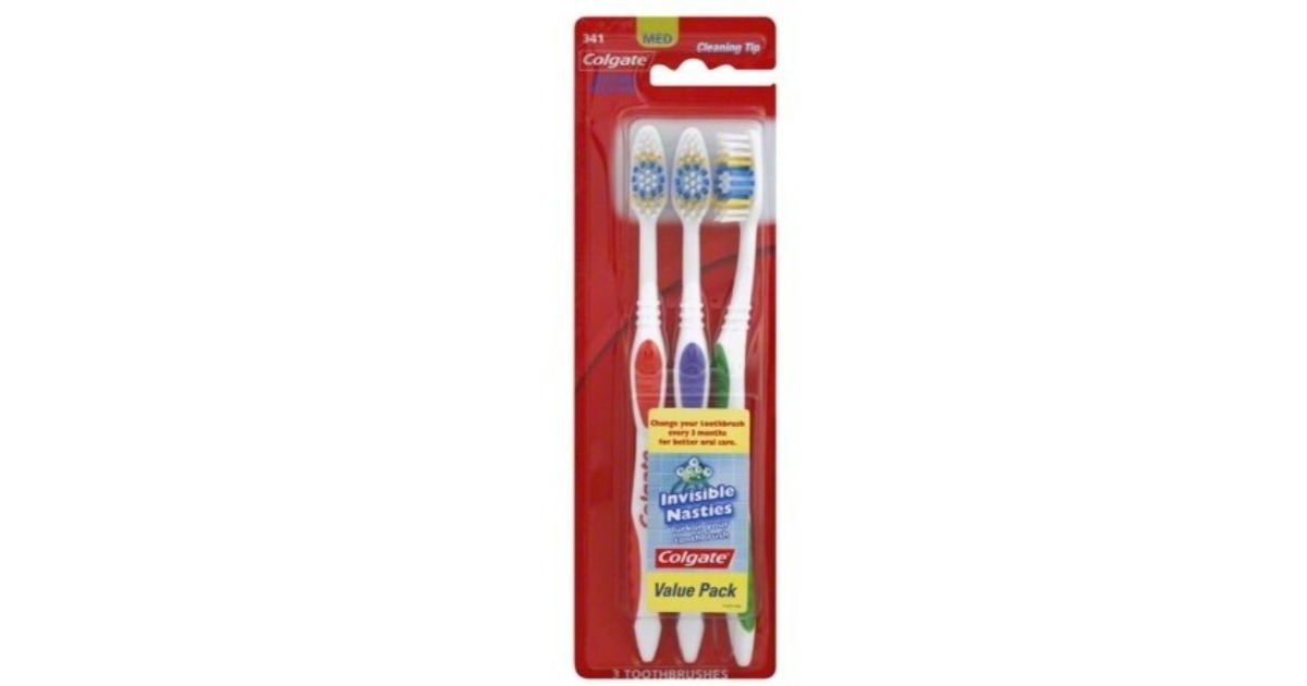 Colgate Toothbrush Multipacks as Low as $1.99 at CVS