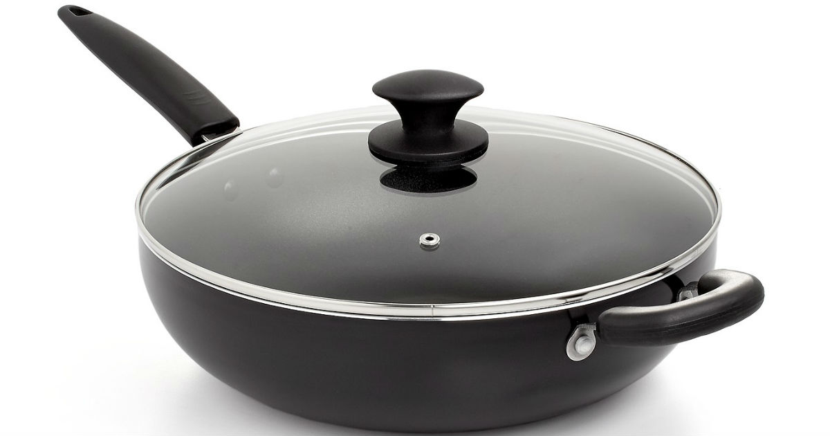 Tools of the Trade Covered Chef's Pan ONLY $9.99 After Rebate