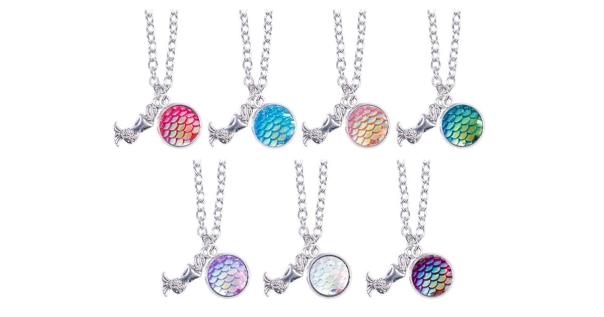 Mermaid Pendant Necklace ONLY $1.59 Shipped on Amazon