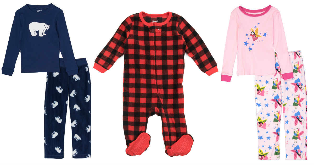 Kids Footies & 2-Piece Pajamas ONLY $6.79 on Zulily