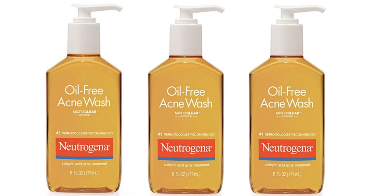 Neutrogena Oil-Free Acne Wash ONLY $1.79 at Target