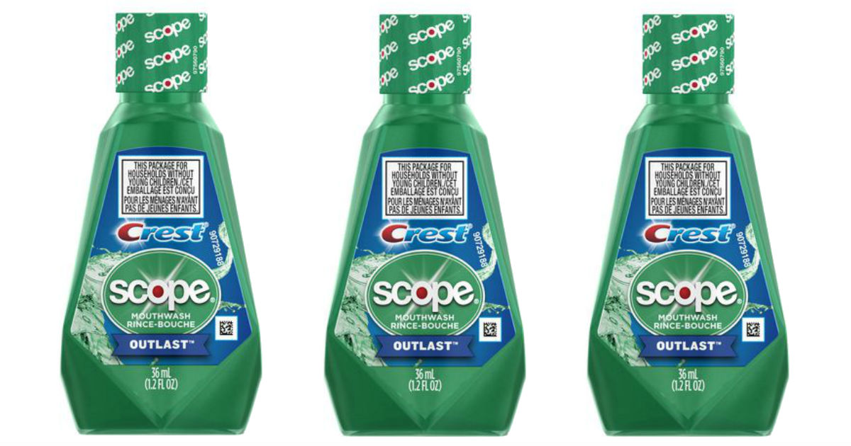 Crest Scope Mouthwash Only $0.79 at CVS