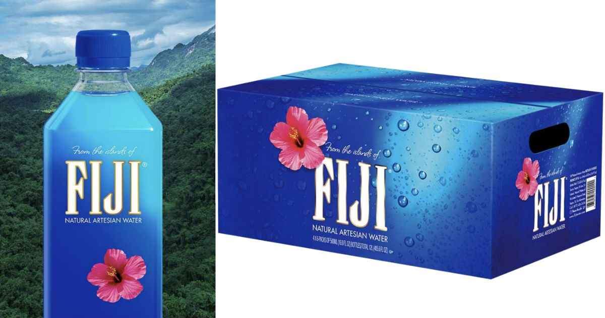 Fiji Natural Artesian Water Bottles 24-Pack ONLY $14.82 Shipped