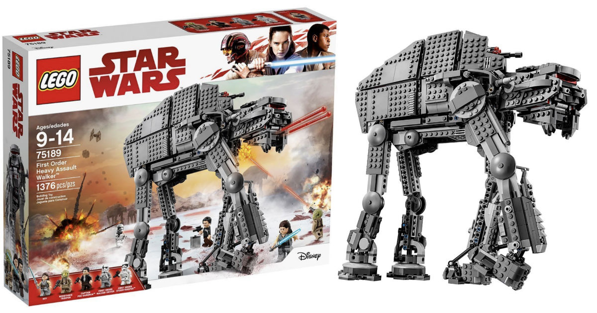 lego star wars episode viii first order heavy assault walker 75189 building kit