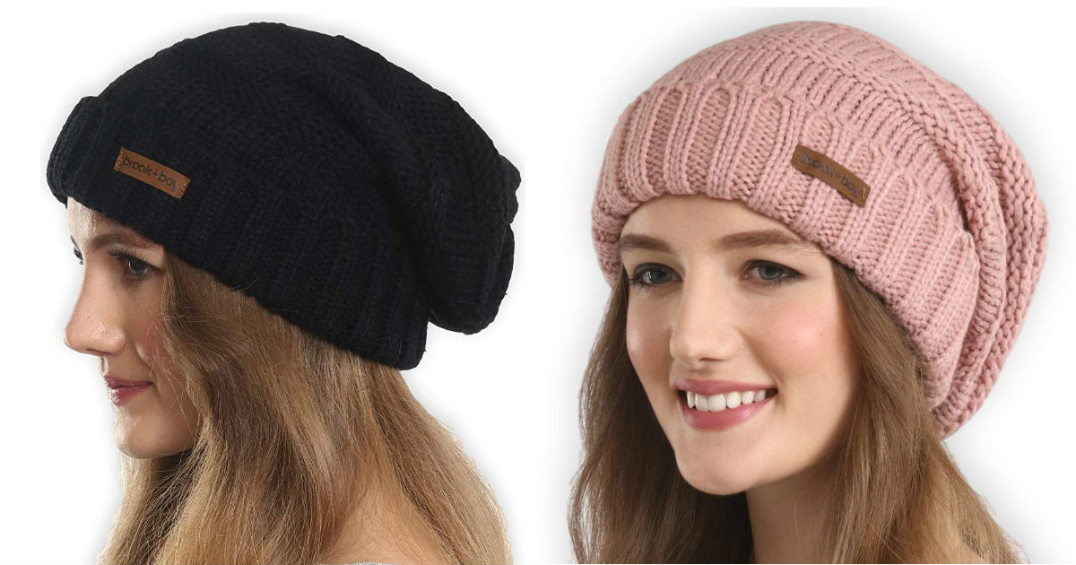 Brook + Bay Slouchy Cable Knit Beanies Only $5.97 (Reg. $10)