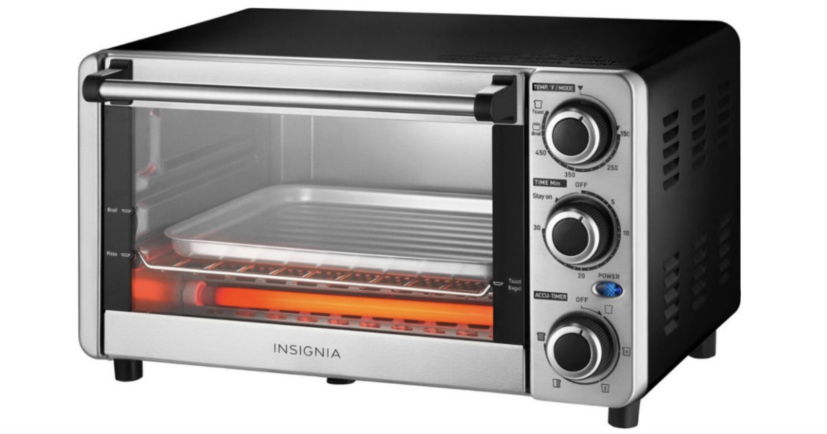 Insignia 4-Slice Toaster Oven Only $19.99 Shipped (Reg $40)