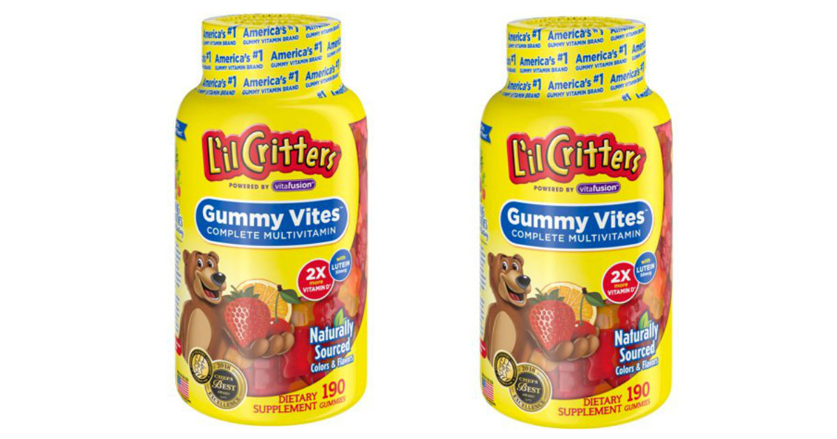 L'il Critters Vitamins ONLY $5.88 at Walmart (Reg. $9.88)