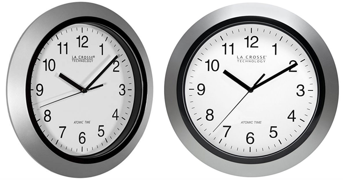 La Crosse Technology Analog Wall Clock ONLY $15.61 Shipped