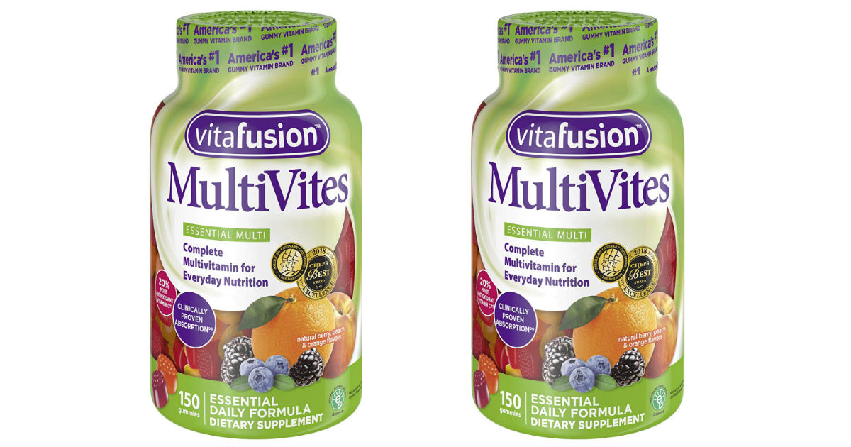 VitaFusion Gummies Adult Vitamins ONLY $5.94 Shipped