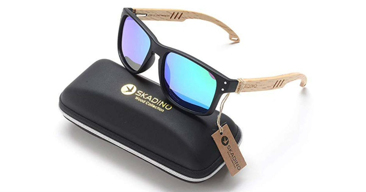 Skandino Bamboo Sunglasses ONLY $29.99 (Reg. $60)