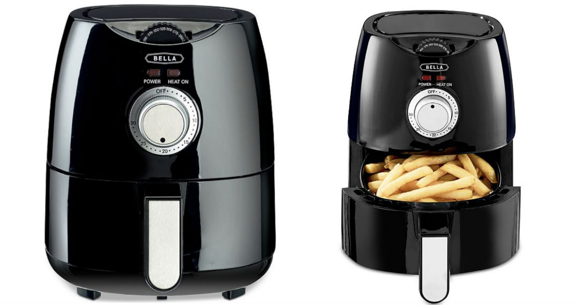 Bella 1.2-quart Air Fryer ONLY $7.99 After Rebate (Reg $45)