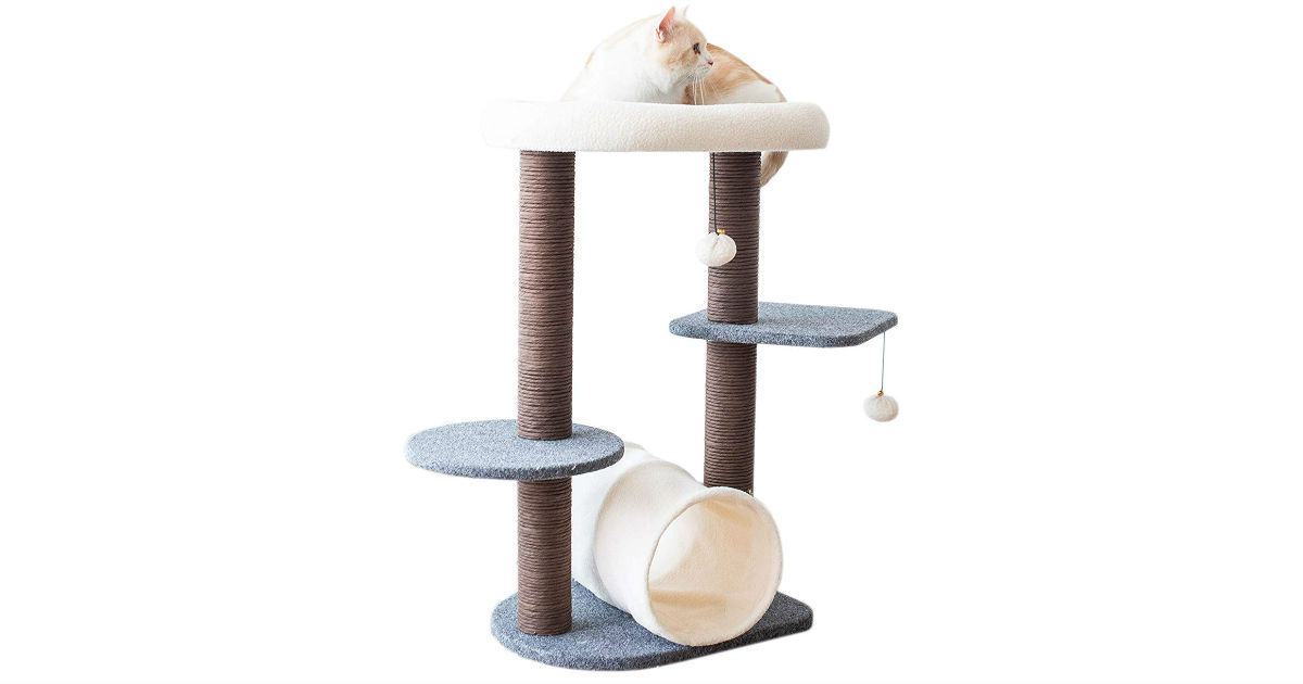 PetPals Cat Tree Tower ONLY $34.99 Shipped on Amazon