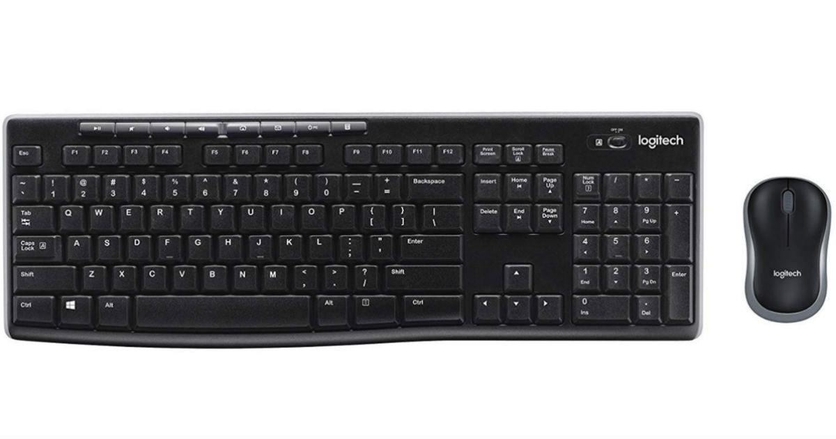 Wireless Keyboard and Mouse Combo ONLY $14.51 Shipped