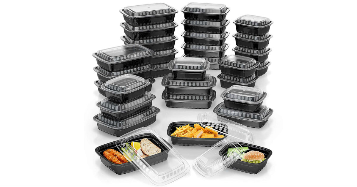 Meal Prep 21-Pack Containers ONLY $16.99 (Reg. $32)