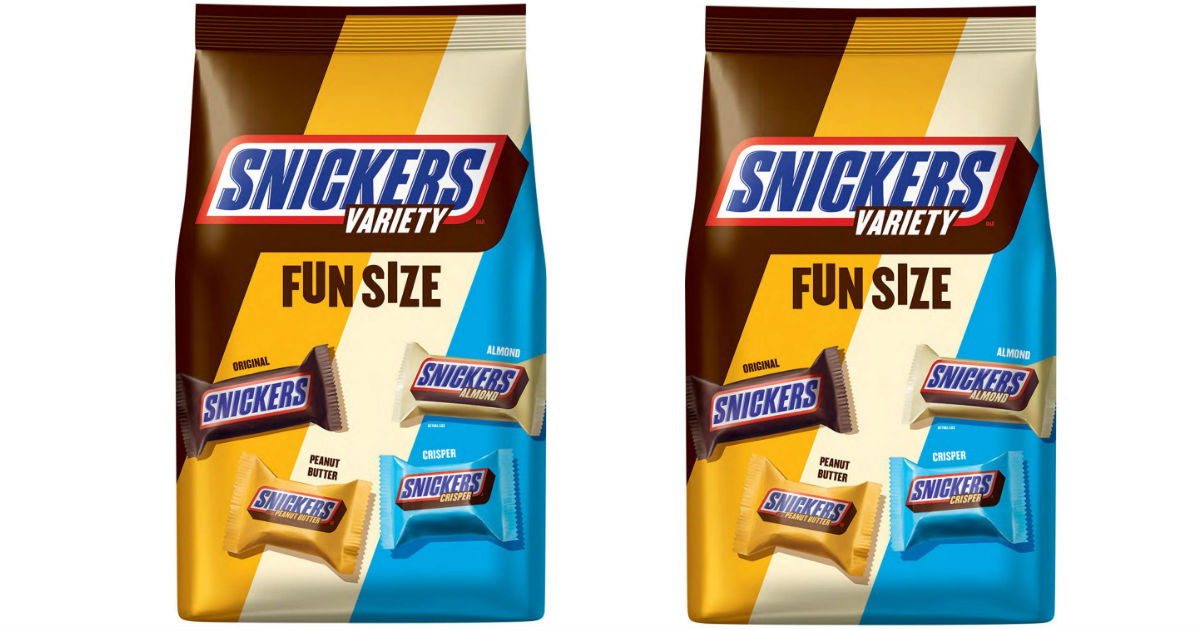 Snickers Variety Mix Fun Size Chocolate Candy Bars ONLY $5.20