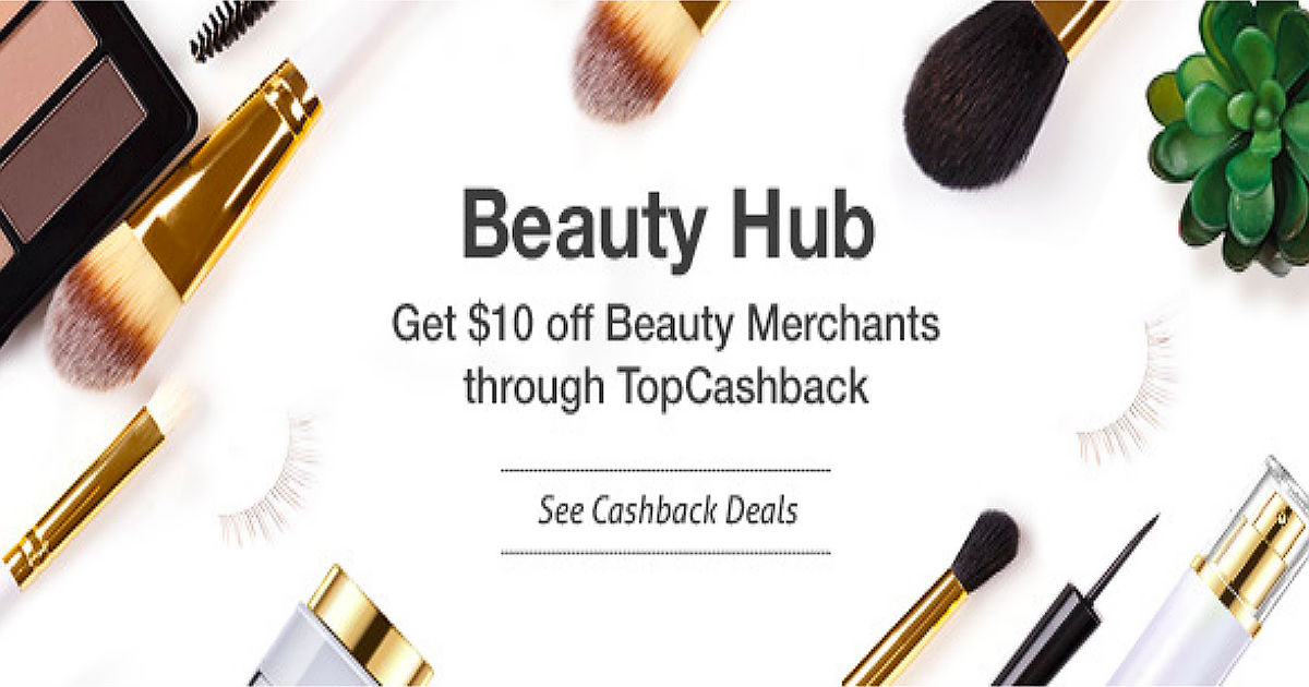 $10 Cash Back on Beauty Products