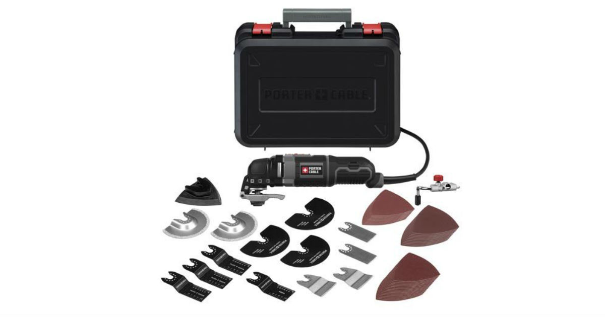 Porter-Cable Oscillating Tool Kit ONLY $79 (Reg. $168)