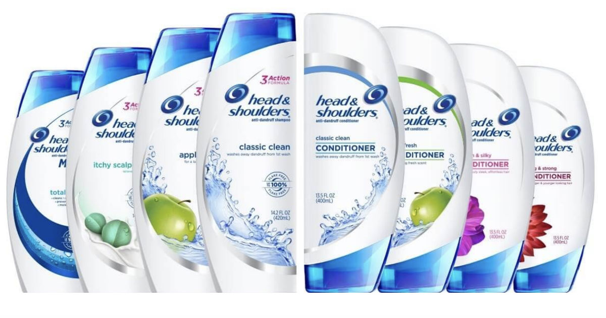 Head & Shoulders ONLY $1.97 each at Walgreens