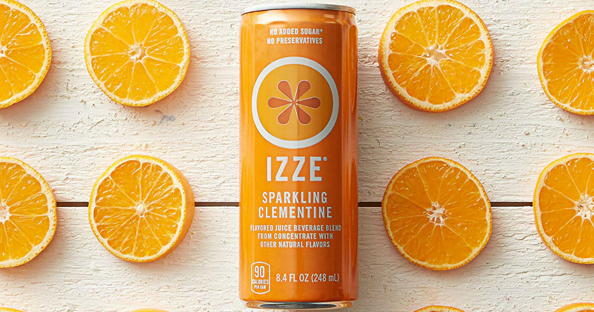 Izze Sparkling Juice 24pk $8.55 on Amazon