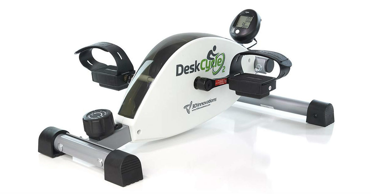 DeskCycle Under Desk Exercise Bike ONLY $119 (Reg. $159)