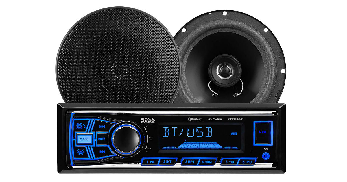 BOSS Audio Car Stereo Package ONLY $38.24 (Reg. $88)