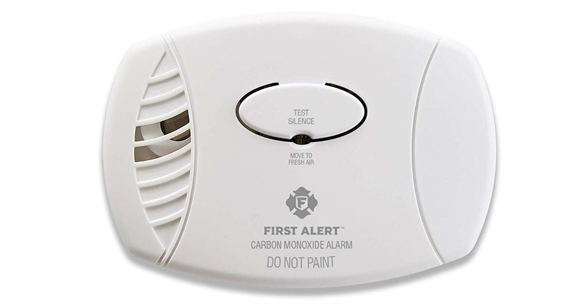 First Alert Carbon Monoxide Detector ONLY $19.54 (Reg. $42)