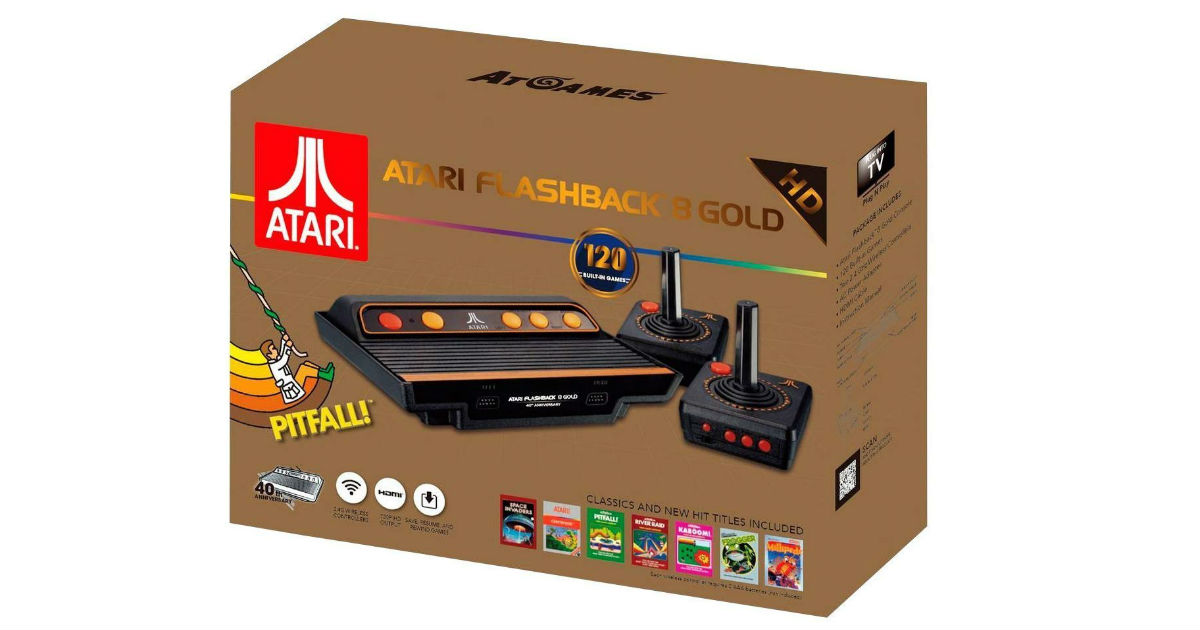 Atari Flashback 8 Gold Console ONLY $59.50 (Reg. $120)