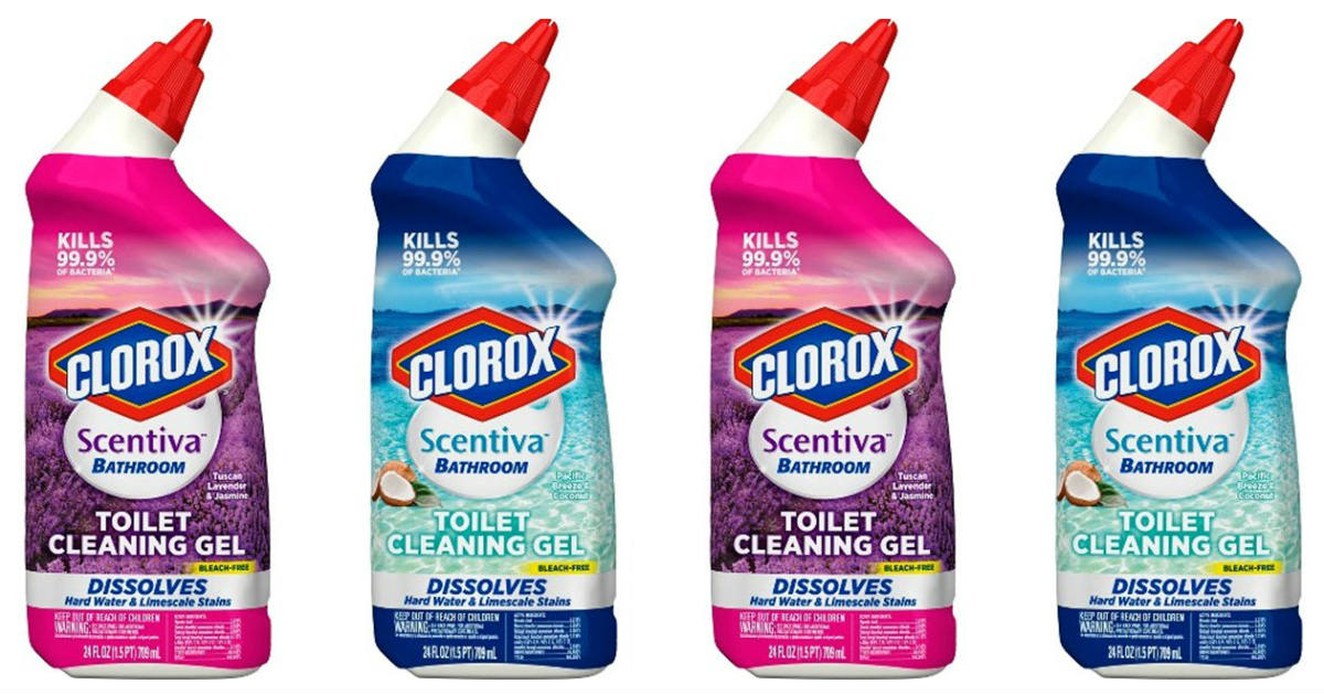 Clorox Scentiva Toilet Bowl Cleaner Only $1.53 at Walmart