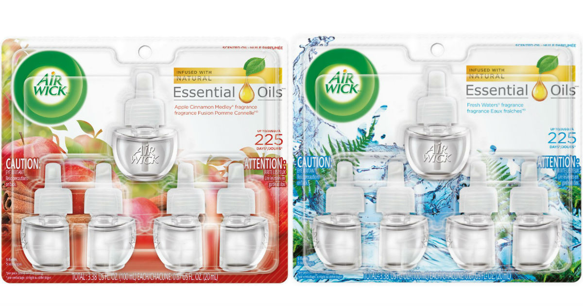 Air Wick Scented Oil Refills 5-ct ONLY $7.34 Shipped