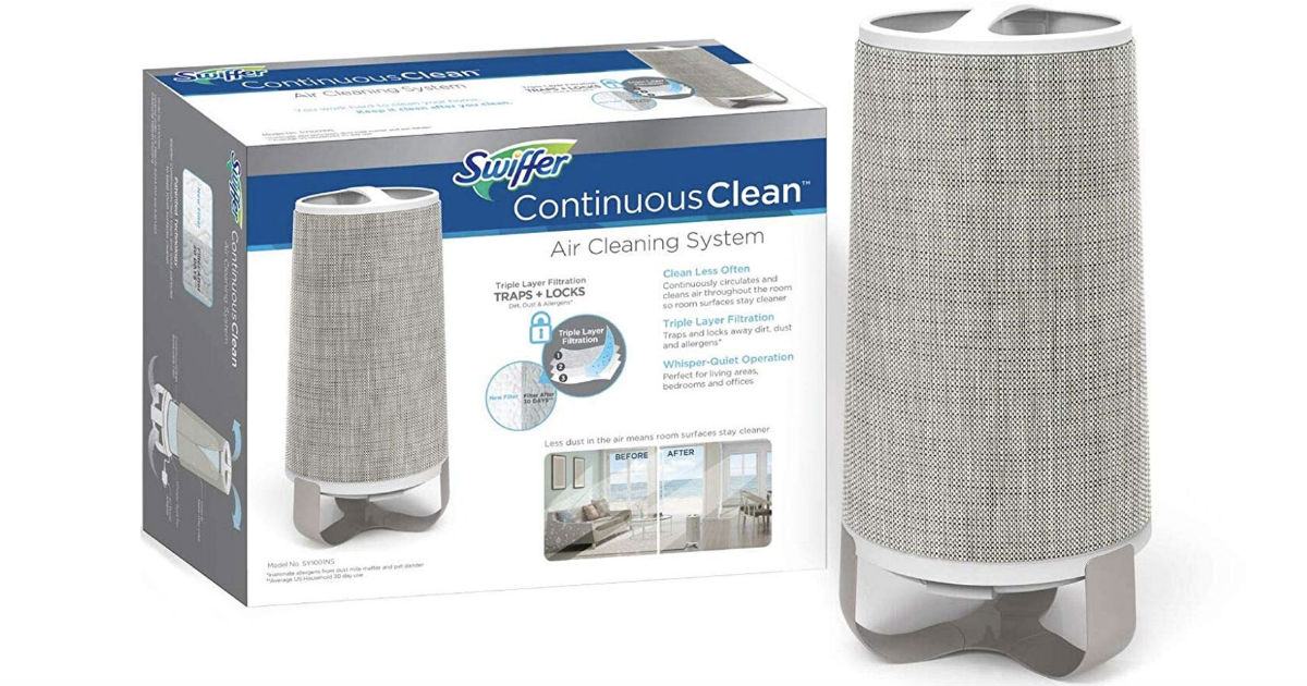 Swiffer Continuous Air Cleaning System ONLY $59.95 Shipped