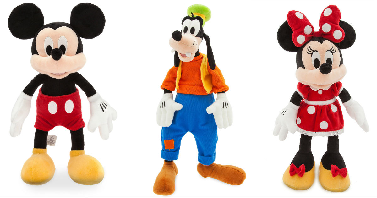 Save 50% on Disney Plush Characters + FREE Personalization