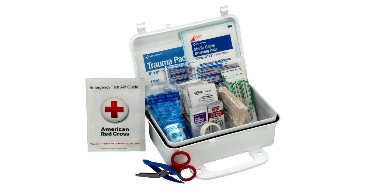 First Aid 10 Person Kit ONLY $9.86 (Reg. $19.20)