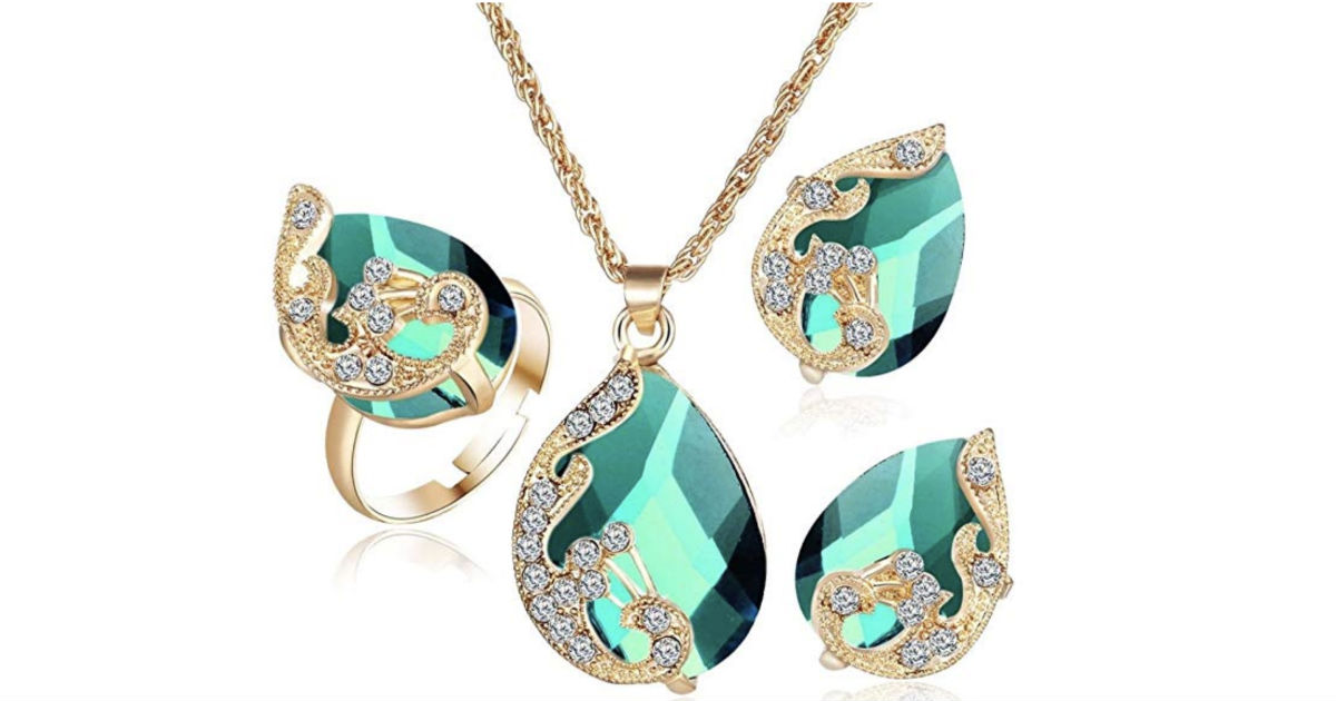 Bohemia Color Bib Chain Jewelry Set ONLY $4.99 Shipped