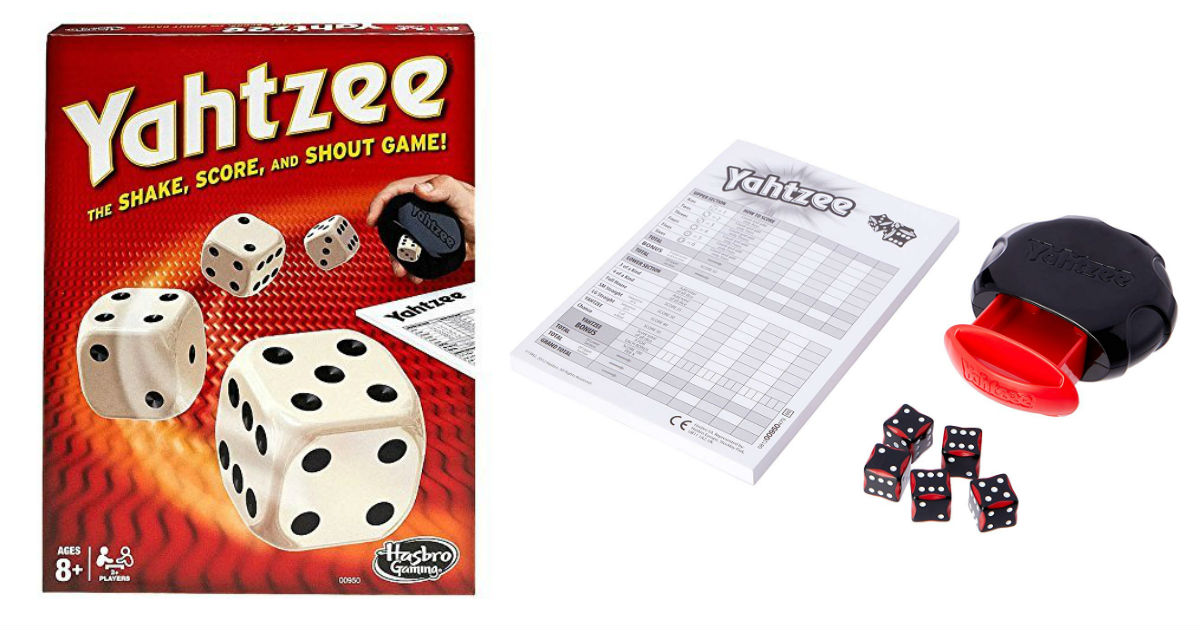 Yahtzee ONLY $5.52 on Amazon (Reg. $12)