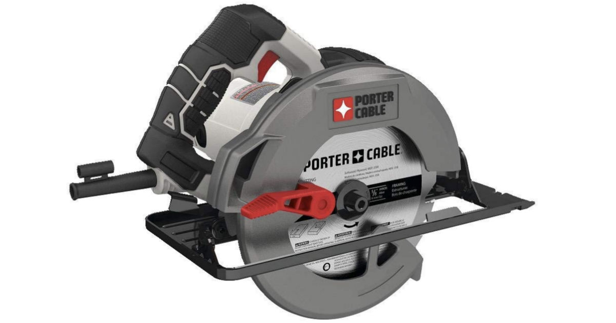 Porter Cable Heavy Duty Circular Saw ONLY $29.98 (Reg $60)