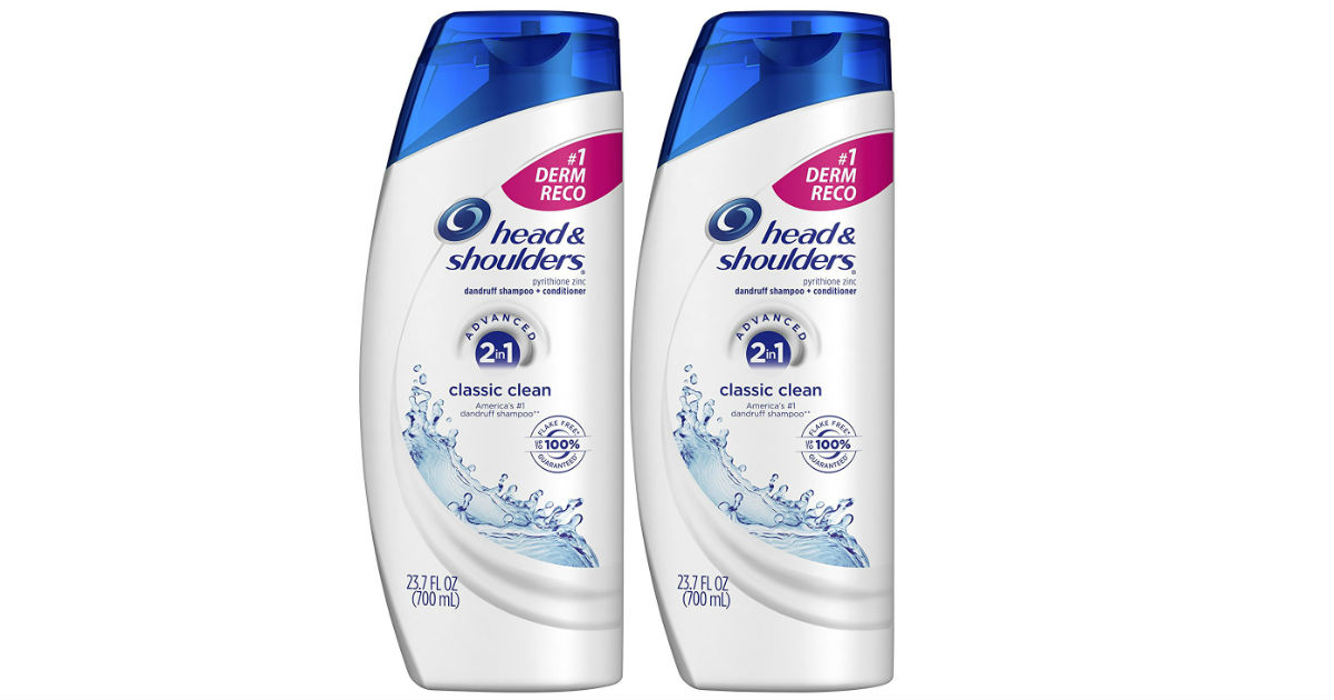 Head & Shoulders Shampoo 2-Pack ONLY $8.59 Shipped