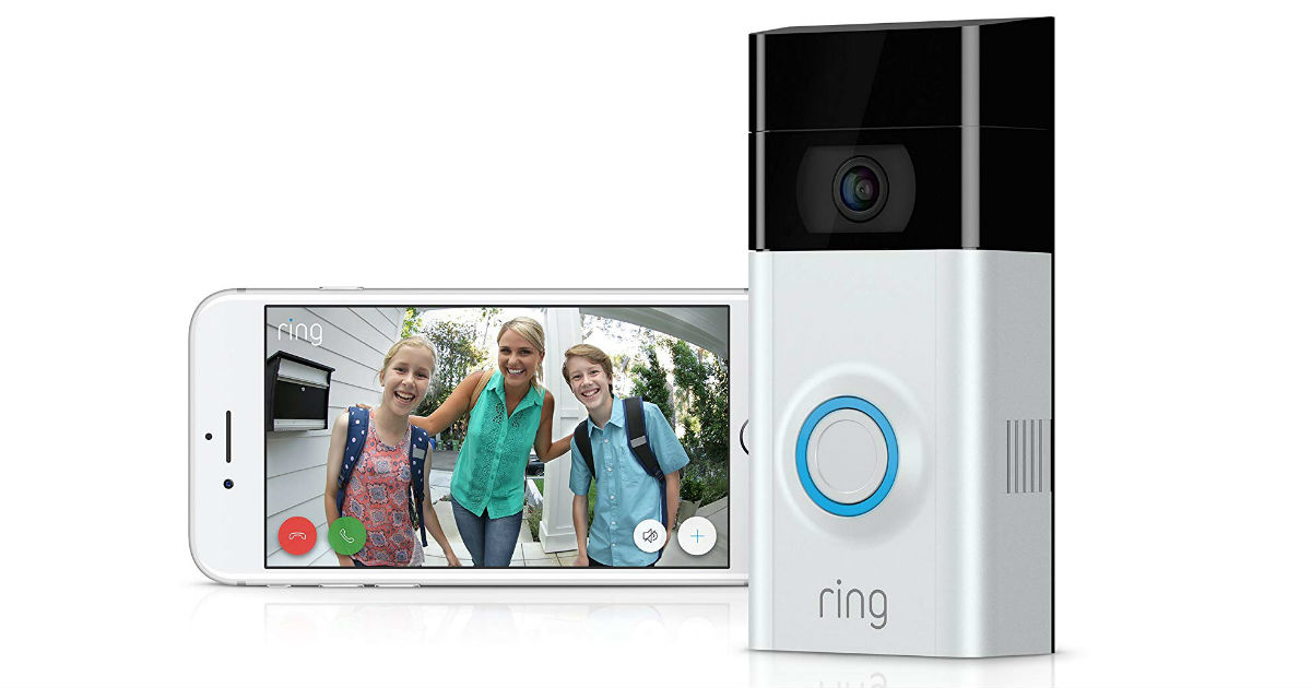 Save $30 on Ring Video Doorbell on Amazon