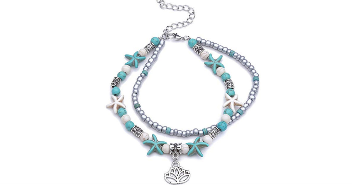 Starfish Anklets Star Sea Foot Bracelet ONLY $3.06 Shipped