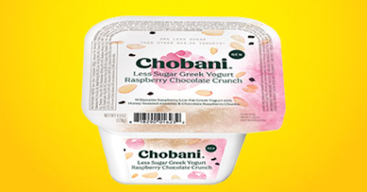 Free Chobani Less Sugar Crunch Greek Yogurt at Giant Eagle Free