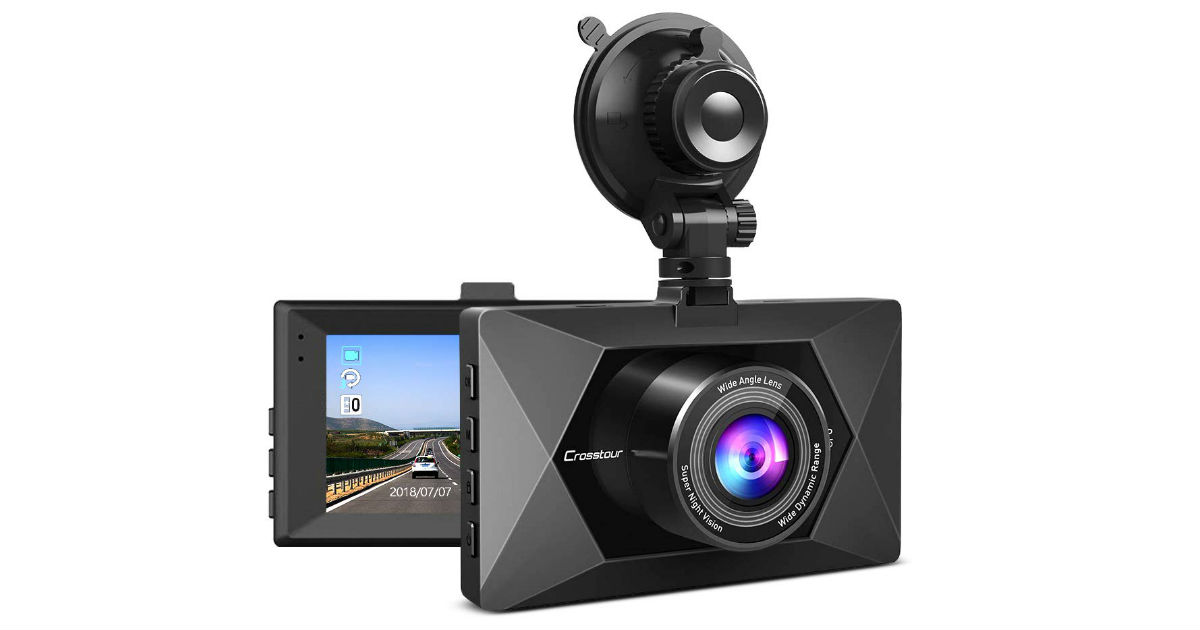 Crosstour Dash Cam ONLY $39.99 on Amazon (Reg. $80)