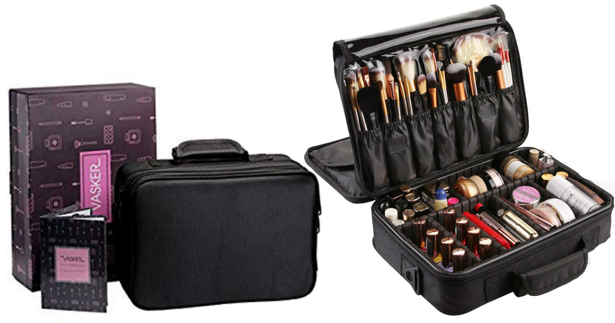 VASKER Waterproof Makeup Travel Bag ONLY 24.66 (Reg. 35) Daily