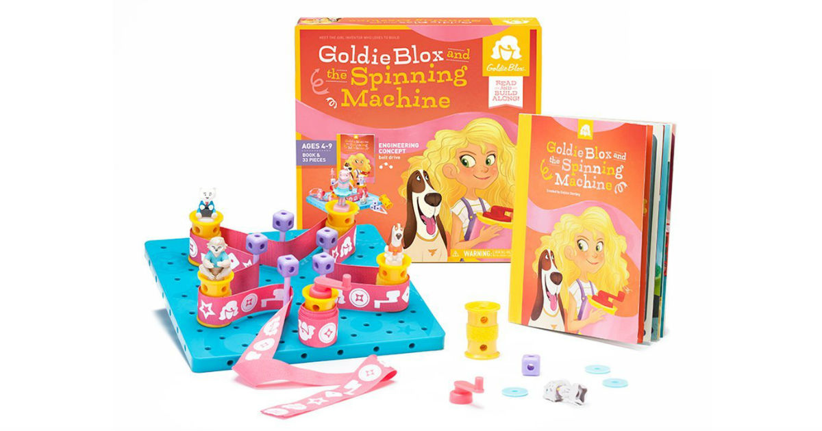 GoldieBlox and The Spinning Machine ONLY $9.99 (Reg. $30)