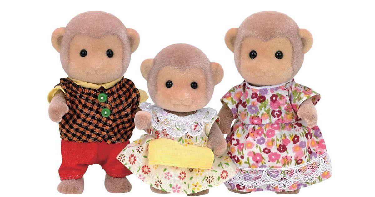 Calico Critters Mango Monkey Family ONLY $7.79 (Reg. $19)