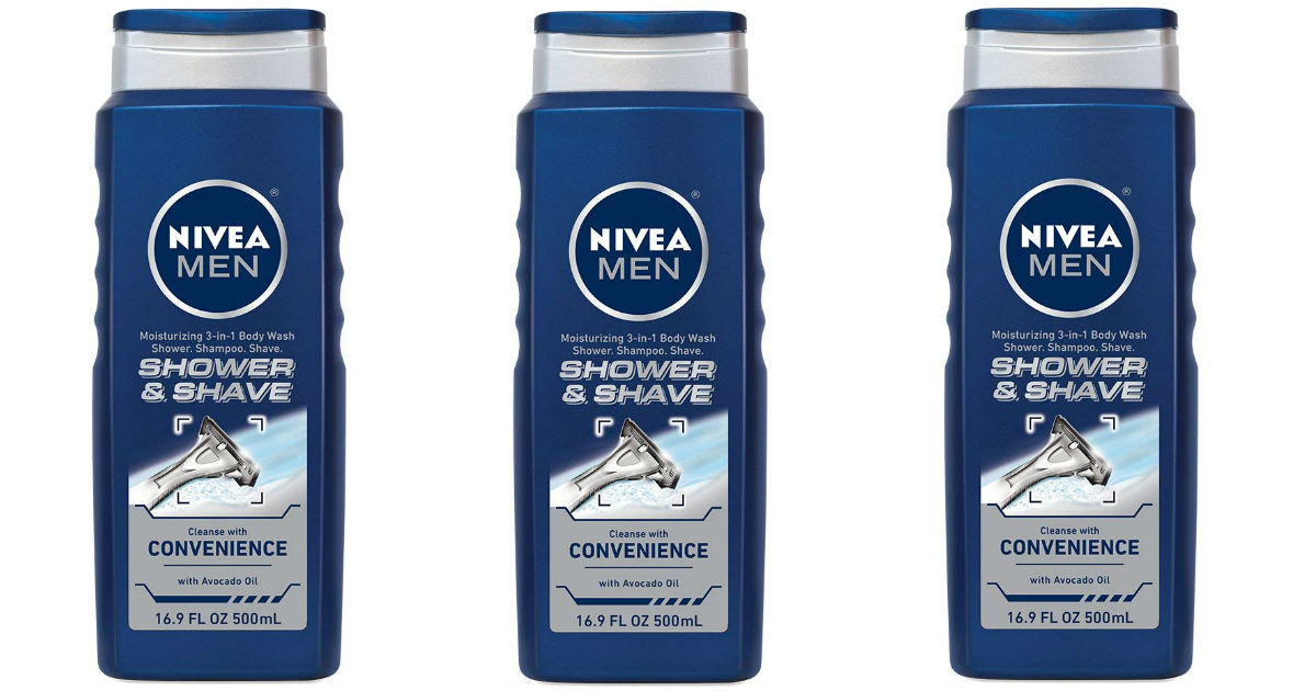 Nivea Men 3-in-1 Body Wash 3 Pack ONLY $9.12 Shipped 
