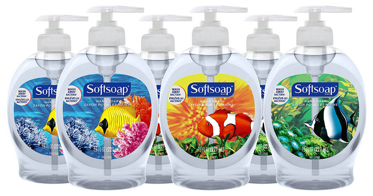 Softsoap Liquid Hand Soap 6-Pack ONLY $4.45 on Amazon